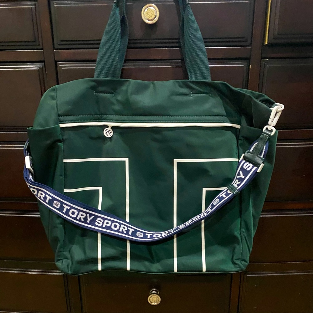 Tory Burch Sport T Nylon Tote - Gym Bag
